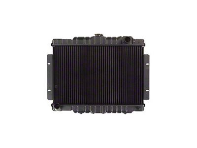 Omix-ADA Radiator 2 Row Aluminum- 74-80 Jeep CJ V6/V8 - 17101.08