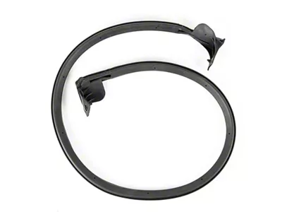 Omix-ADA Rear Half Door Seal LH 07-18 Jeep Wrangler - 12303.34