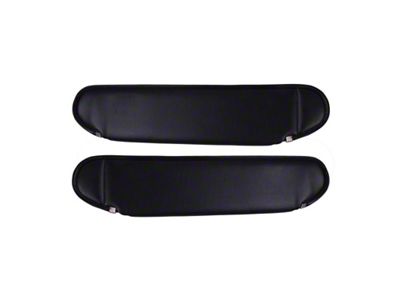 Omix-ADA Replacement Sun Visors Black 87-95 Wrangler YJ - 13312.01