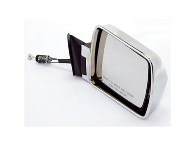 Omix-ADA Right Chrome Mirror 84-96 Jeep Cherokee XJ - 12035.14
