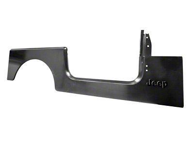 Omix-ADA Side Panel Logo Rt 76-86 CJ7 & 87-95 YJ - DMC-8133338