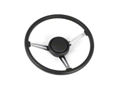 Omix-ADA Steering Wheel Kit Leather 76-95 CJ & Wrangler - 18031.08