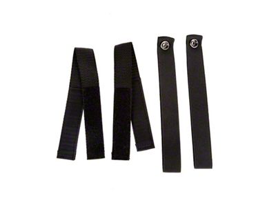 Omix-ADA Strap w/ Hook & Loop Rear Window Pair- 07-18 - 13510.52