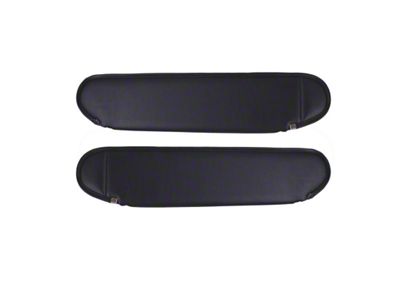 Omix-ADA Sun Visors Charcoal 87-95 Jeep Wrangler - 13312.15