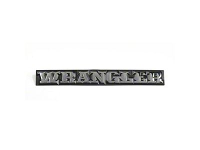 Omix-ADA Wrangler Emblem 87-91 Jeep Wrangler - DMC-55010768