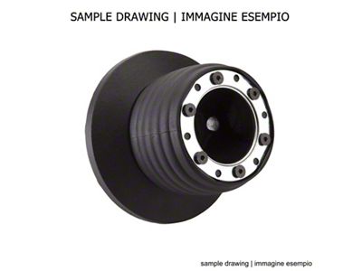 OMP 1992 Honda Civic Steering Wheel Hub - OD0-1960-HO087