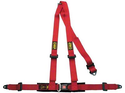 OMP 3 Point Harness - Red - DA0-0504-A01-061