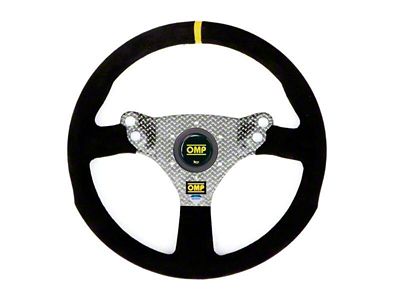 OMP 320 Hybrid S Flat Steering Wheel Black - OD0-2048-071