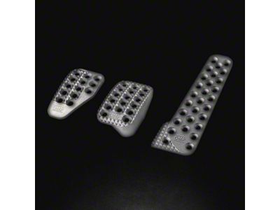 OMP Aluminum Racing Pedals Set of 3 - OA0-1010-003