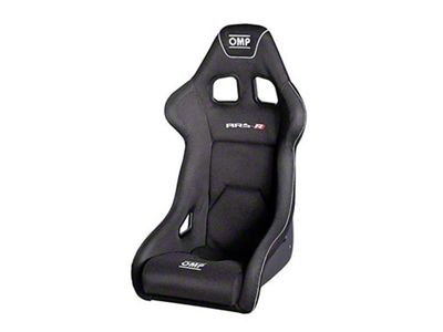 OMP ARS Series Fiberglass Seat - Black - HA0-0774-B01-071
