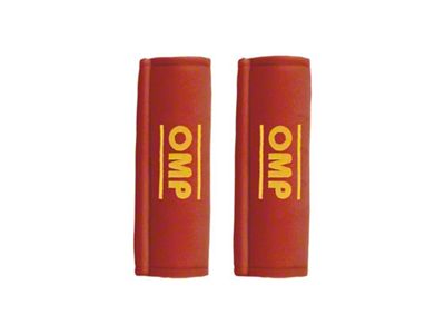 OMP Belt Pads Pair - Red - DB0-0450-A01-061