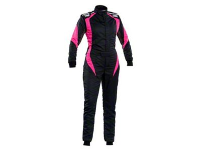 OMP First Elle Overall Black/Fuchsia - Size 42 For Women - IA0-1854-B02-277-42