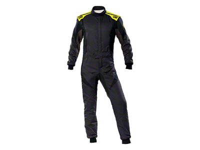 OMP First Evo Overall Anth/F Yellow - Size 44 Fia - IA0-1854-B01-184-44