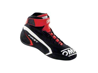 OMP First Shoes My2021 Red/Black - Size 44 Fia 8856-2018 - IC0-0824-A01-073-44