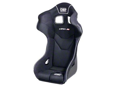 OMP HRC Fiberglass Air Seat Black - HA0-0793-A01-071