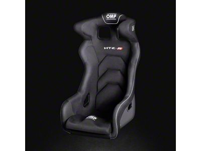 OMP HTE Series Fiberglass Seat - Black - HA0-0772-B01-071