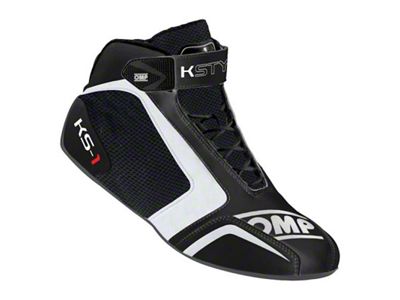 OMP KS-1 Shoes Black/White - Size 36 - KC0-0815-A01-070-36