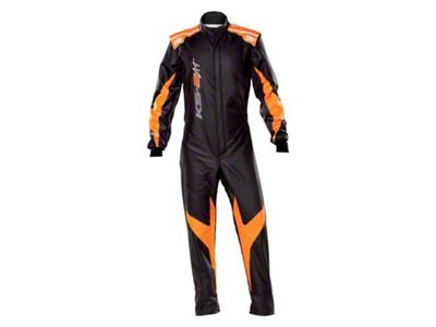 OMP KS-2 Art Suit Black/Orange - Size 48 - KA0-1729-A01-179-48