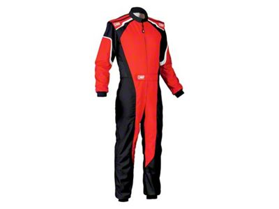 OMP KS-3 Overall Red/Black - Size 52 - KA0-1727-A01-073-52