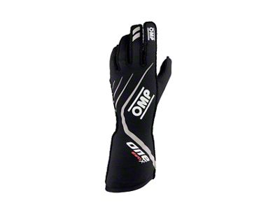 OMP One Evo X Gloves Black - Size M Fia - IB0-0771-A01-071-M