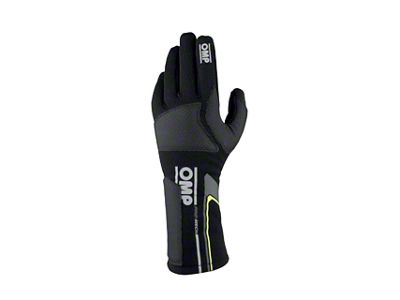 OMP Pro Mech Evo Gloves Black - Size S Fia - IB0-0758-B01-071-S