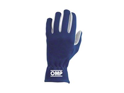 OMP Rally Gloves Blue - Size M - IB0-0702-A01-041-M