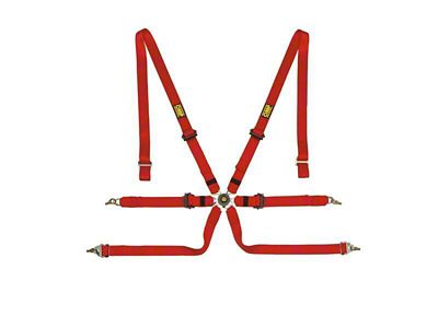 OMP Safety Harness One 2In Pull Down- Black Fia 8853-2016 - DA0-0202-A01-071