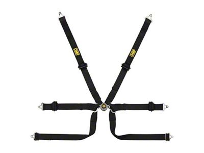 OMP Safety Harness Tecnica 2In Formula Black Fia 8853-2016 - DA0-0206-A01-071