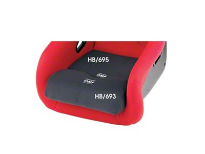 OMP Seat Cushion Black - HB0-0695-071