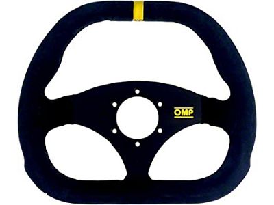 OMP Steering Wheel Kubic Black/Black - OD0-1985-071