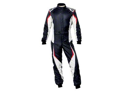 OMP Tecnica Evo Overall My21 Black/White - Size 64 Fia - IA0-1859-B01-076-64