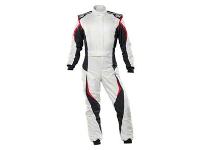 OMP Tecnica Evo Overall My21 White/Ant - Size44 Fia 8856-2018 - IA0-1859-B01-373-44