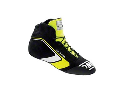 OMP Tecnica Shoes Black/Fluorescent Yellow - Size 40 Fia 8856-2018 - IC0-0823-A01-178-40