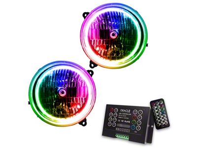 Oracle 02-04 Jeep Liberty SMD HL - ColorSHIFT w/ 2.0 - 7135-333