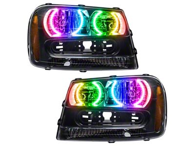 Oracle 02-09 Chevrolet Trail Blazer SMD HL - ColorSHIFT w/o - 8168-334