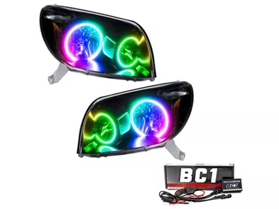 Oracle 03-05 Toyota 4-Runner SMD HL - Black - ColorSHIFT - 7118-335