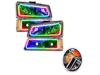 Oracle 03-06 Chevy Silverado Pre-Assembled Headlights w/ Parking Lights - 8205-330