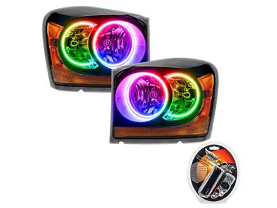 Oracle 04-06 Dodge Durango SMD HL - Black - ColorSHIFT - 7107-330