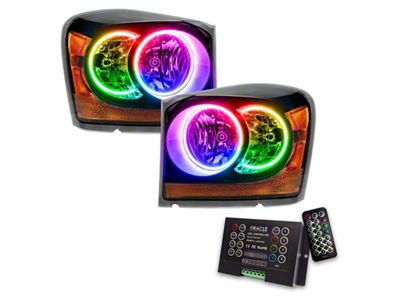 Oracle 04-06 Dodge Durango SMD HL - Black - ColorSHIFT - 7107-333