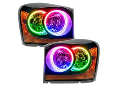 Oracle 04-06 Dodge Durango SMD HL - Black - ColorSHIFT - 7107-334
