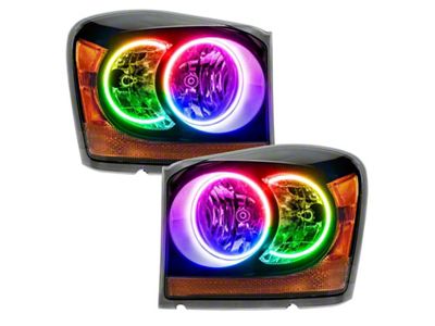 Oracle 04-06 Dodge Durango SMD HL - Black - ColorSHIFT - 7107-335