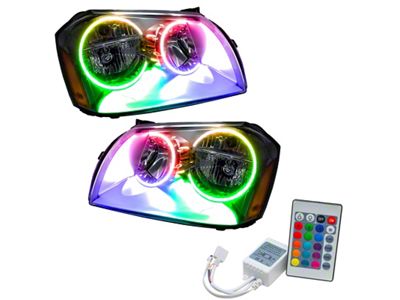 Oracle 05-07 Dodge Magnum SMD HL - Chrome - ColorSHIFT - 7157-504