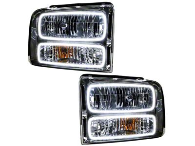 Oracle 05-07 Ford F-250/350 SMD HL - Chrome - White - 7160-001