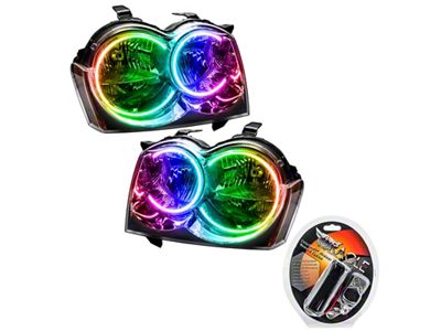 Oracle 05-07 Jeep Grand Cherokee SMD HL Non-HID - ColorSHIFT - 8164-330