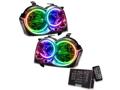 Oracle 05-07 Jeep Grand Cherokee SMD HL Non-HID - ColorSHIFT - 8164-333
