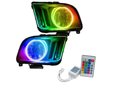 Oracle 05-09 Ford Mustang SMD HL - ColorSHIFT w/ Simple - 7048-504
