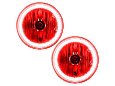 Oracle 05-10 Chrysler 300 Base Pre-Assembled Fog Lights - Red - 7017-003