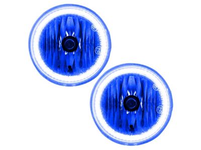 Oracle 05-10 Chrysler 300C Pre-assembled Halo Fog Lights - Blue - 7015-002