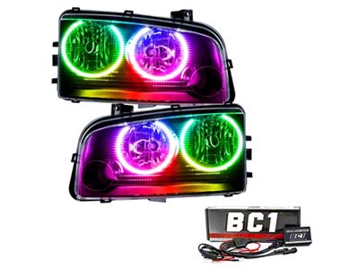 Oracle 05-10 Dodge Charger SMD HL Non-HID - ColorSHIFT w/ - 7022-335
