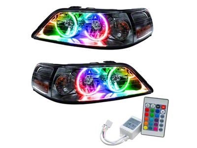 Oracle 05-11 Lincoln Town Car SMD HL Non-HID - ColorSHIFT - 7155-504